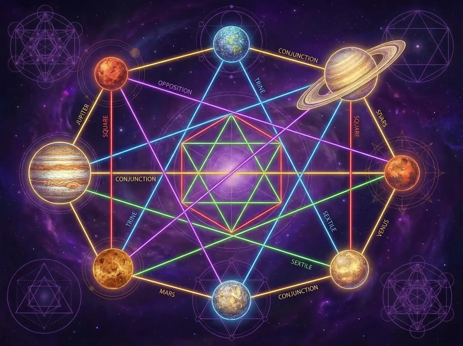 行星相位解读 - 香蕉菠萝蜜视频在线入口 | 占星学进阶